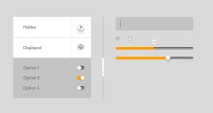 Minimal UI Kit PSD