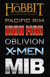 Movie Text Photoshop Styles