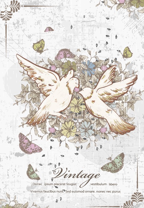 Vintage Vector Illustration Of European Religious 02