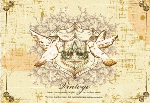 Vintage Vector Illustration Of European Religious 04