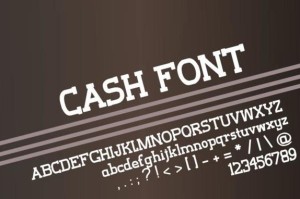Cash Font
