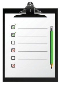 Checklist Clipboard Template Vector 01