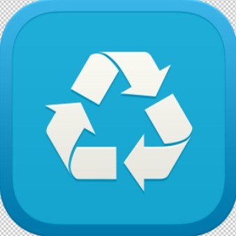 iOS 7 Styled Recycle Icon For App PSD