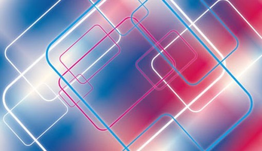 Colorful Bright Lines Background Vector