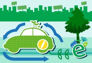 ECO & Green Energy Concept Vector Illustration 01
