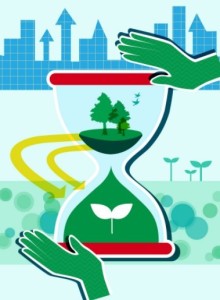 ECO & Green Energy Concept Vector Illustration 03