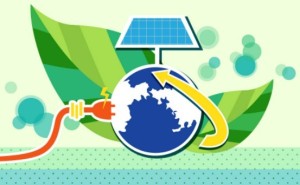 ECO & Green Energy Concept Vector Illustration 05