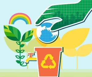 ECO & Green Energy Concept Vector Illustration 08