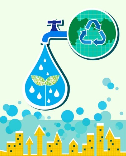 ECO & Green Energy Concept Vector Illustration 10