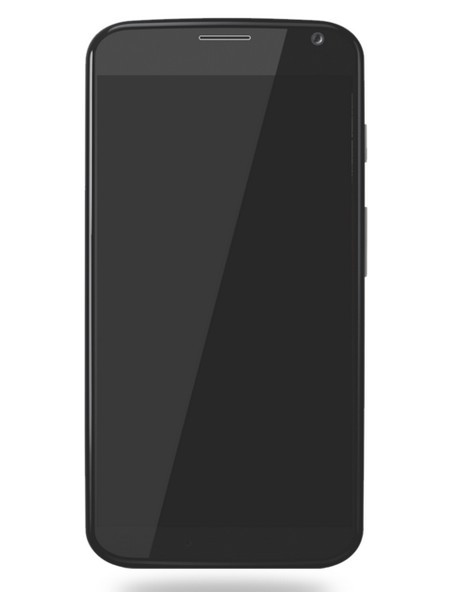 Flat Dark Motorola Moto X PSD Mockup