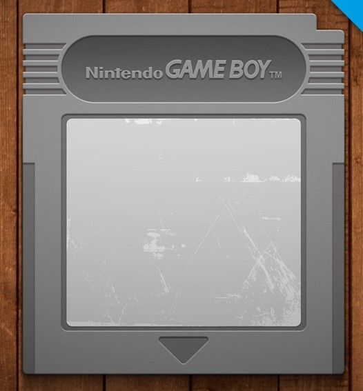 Nintendo Game Boy Cartridge PSD Mockup