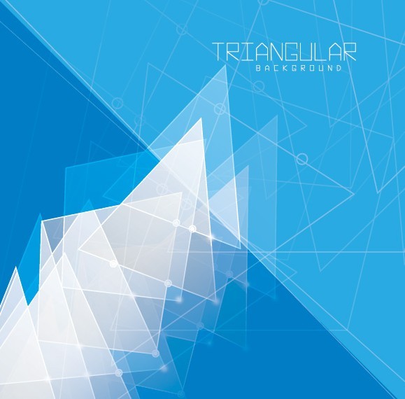 Triangular Abstract Background Vector