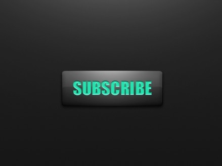 Dark and Green Subscribe Button PSD