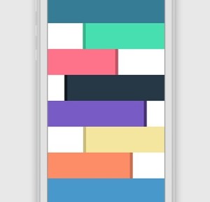Flat Design Color Palette PSD