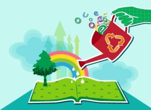 Vector Illustration of Green Energy Concept For Environmental Protection 05