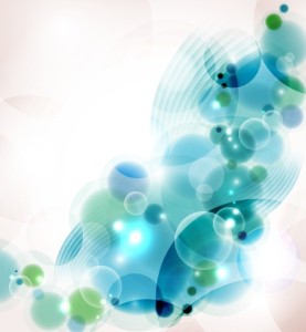 Blue and Green Abstract Vector Background 03