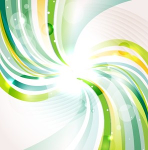 Blue and Green Abstract Vector Background 04