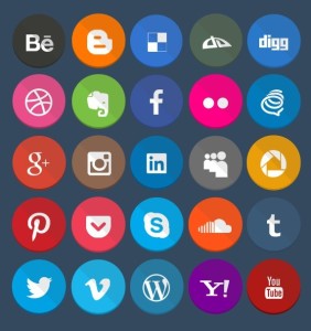 Geekly - 40+ Flat Styled Web Icons