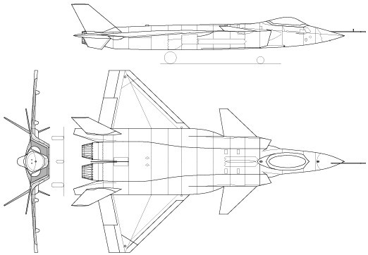Vector Chengdu J-20 Fighter Aircraft Perspective