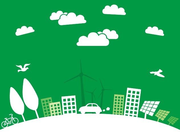 Green Earth Concept Vector Illustration 01