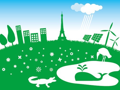 Green Earth Concept Vector Illustration 02