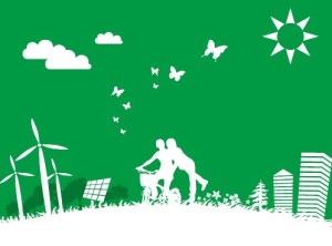 Green Earth Concept Vector Illustration 06