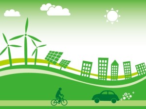 Green Earth Concept Vector Illustration 09