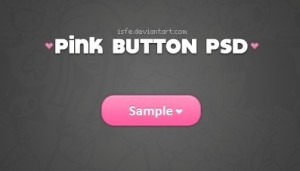 Minimal Pink Button Template PSD