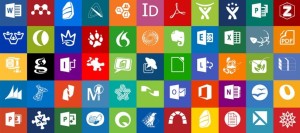Office and Productivity Windows 8 Modern Tile Set