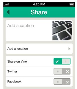 Vine Flat UI Design PSD
