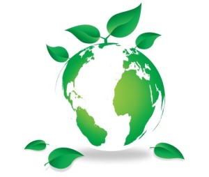 Blue Planet Green Earth Concept Illustration Vector 05
