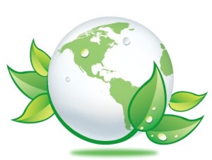 Blue Planet Green Earth Concept Illustration Vector 06