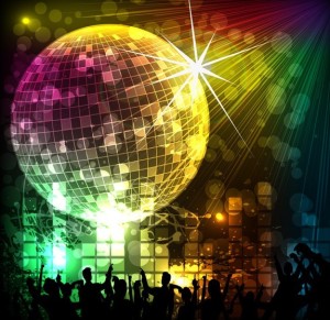 Cool Night Music Party Background Vector 03