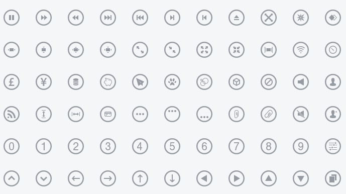 Metrize Icon Set