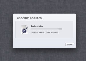 Minimal File Upload Box PSD