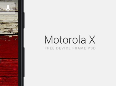 Motorola Moto X Device Frame PSD