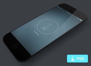 Concept iPhone X Mockup Template PSD