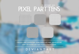 5 Pixel Photoshop Parttens