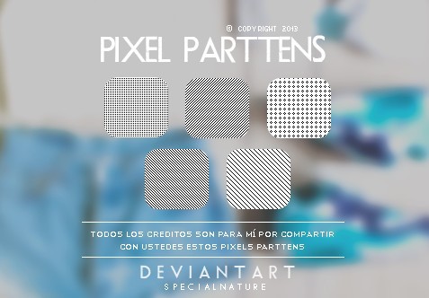 5 Pixel Photoshop Parttens