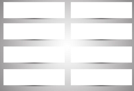 Set Of Vector Blank Advertisement Banners 02