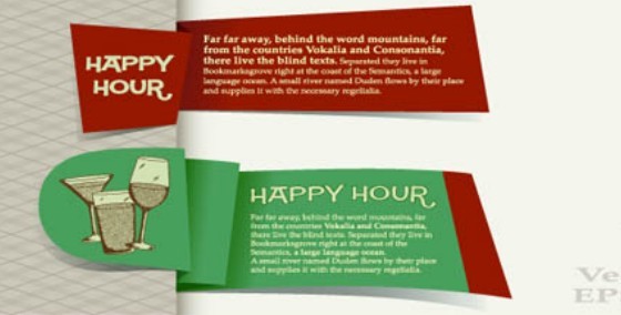 Vintage Happy Tour Drinks Labels 01