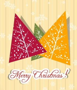 Creative Christmas Tree Design Elements Vector 02