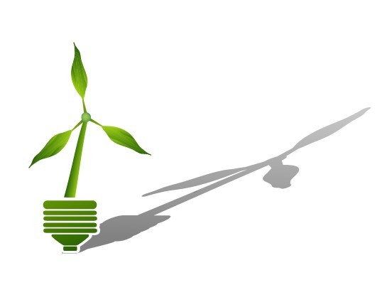 ECO Concept Creative Green Light Bulb Design Vector 02