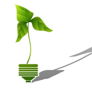 ECO Concept Creative Green Light Bulb Design Vector 05