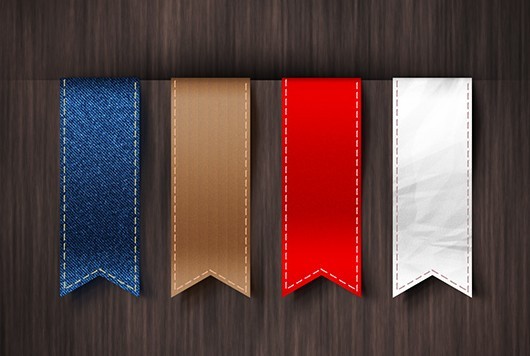 High Quality Ribbon Templates PSD