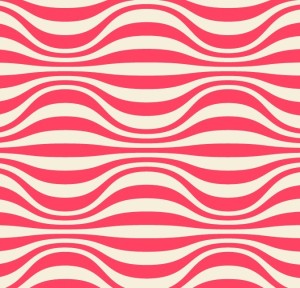 Abstract Pink Waves Background Vector