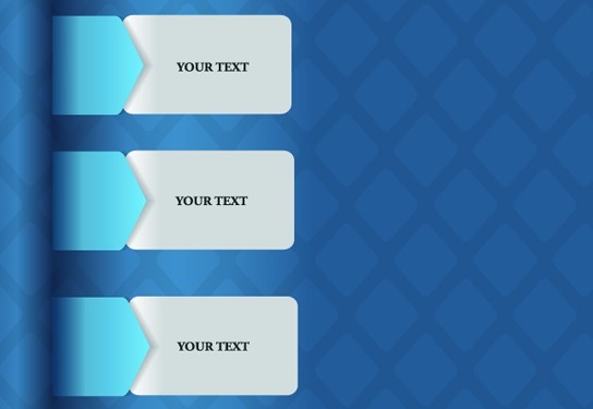 Creative Corner Labels With Blue Mesh Background Vector 02