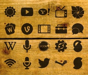ShapelyBlacklite - 80 Black App Icons For Android Phone