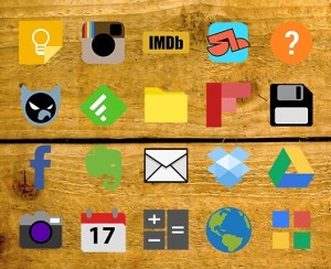 Shapelylite - 80 Colored App Icons For Android Phone
