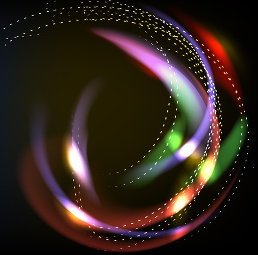 Colorful Blurred Abstract Circles Background Vector